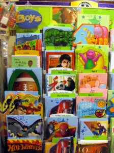 boys greeting cards