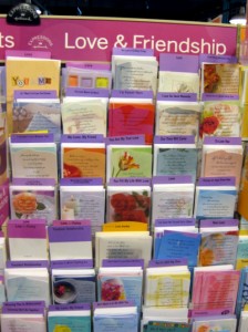 romance greeting cards