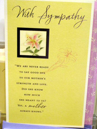 message card