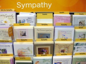 sympathy greeting cards