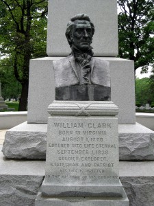 william clark tomb in bellefontaine cemetery
