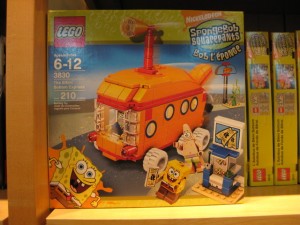 spongebob lego