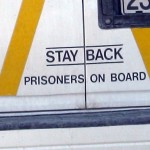 prisoner van close up