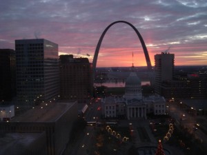 arch-at-sunset