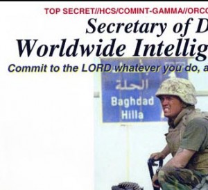 Secretary of Defense religious memos - Click to go to GQ for full article