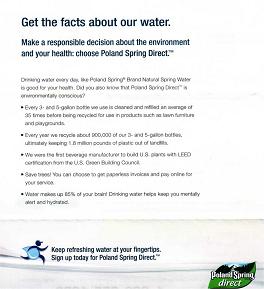 Bottled Water Junk Mail