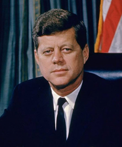 President John F. Kennedy. Image via Wikipedia