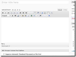 wordpress editor