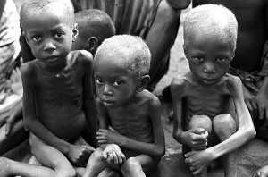 starving children africa