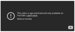 age restricted