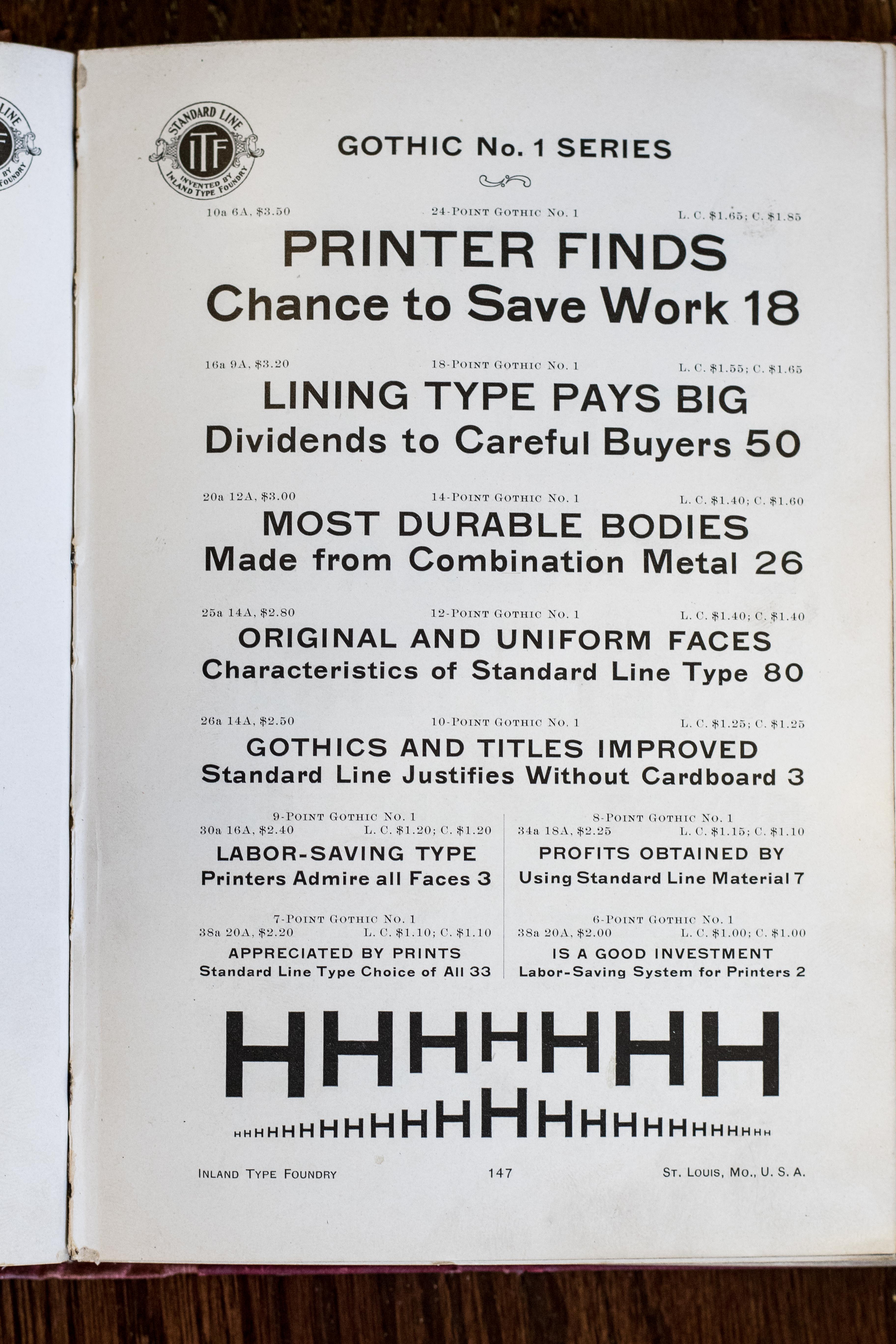 Read more about the article Exhibit Opening: “Cast and Recast: St. Louis Type Past and Present”